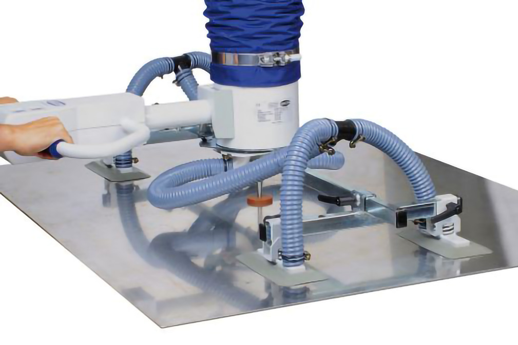 Quadruple vacuum gripper