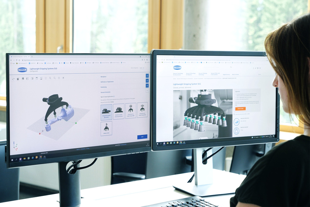 The perfect gripper for every workpiece - intuitively configured in just a few minutes.