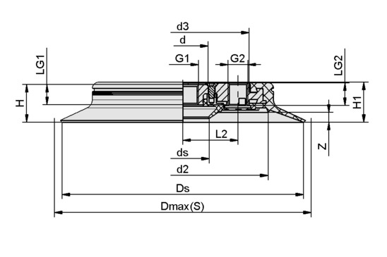 SPC 160 NBR-55 G1/2-IG