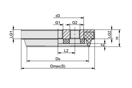 SPK 250 MOS EPDM-15 G1/2-IG