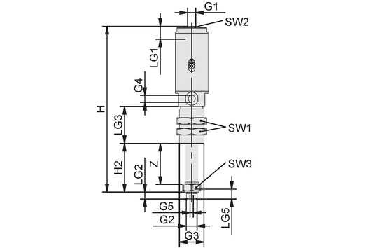 FST-LOCK-HD G3/8-AG 100 NC AB