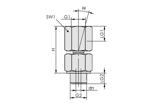 KGL G1/4-IG G1/4-AG