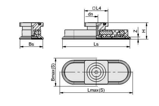 SAOF 60x23 NBR-45 RA
