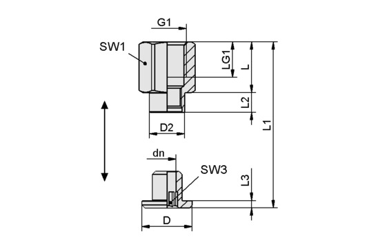 SC 065 G1/4-IG L MOD