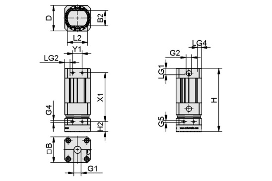 SGM-HP 40 G1/4-IG