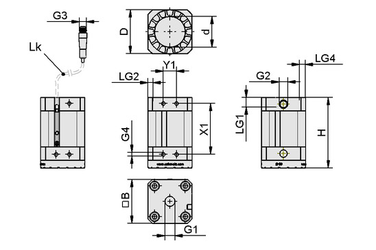SGM-HD-S 30 G1/8-IG PNP