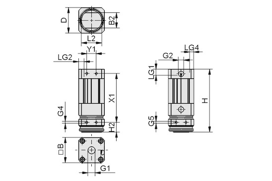 SGM-HT-HP 40 G1/4-IG