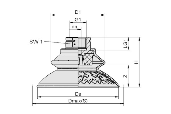 SAXB 60 ED-85 G3/8-IG