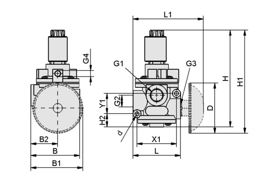 EMVP 15 24V-DC 3/2 NO/NC