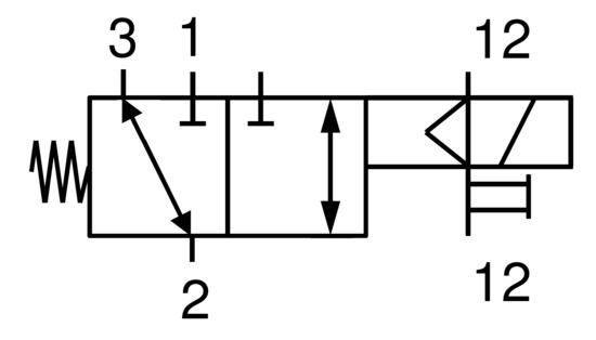 EMVP 5 24V-DC 3/2 NC