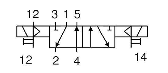 EMVP 8 24V-DC 5/2 IMP
